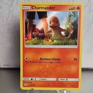 Charmander 4/18 Pokemon TCG Holo Rare